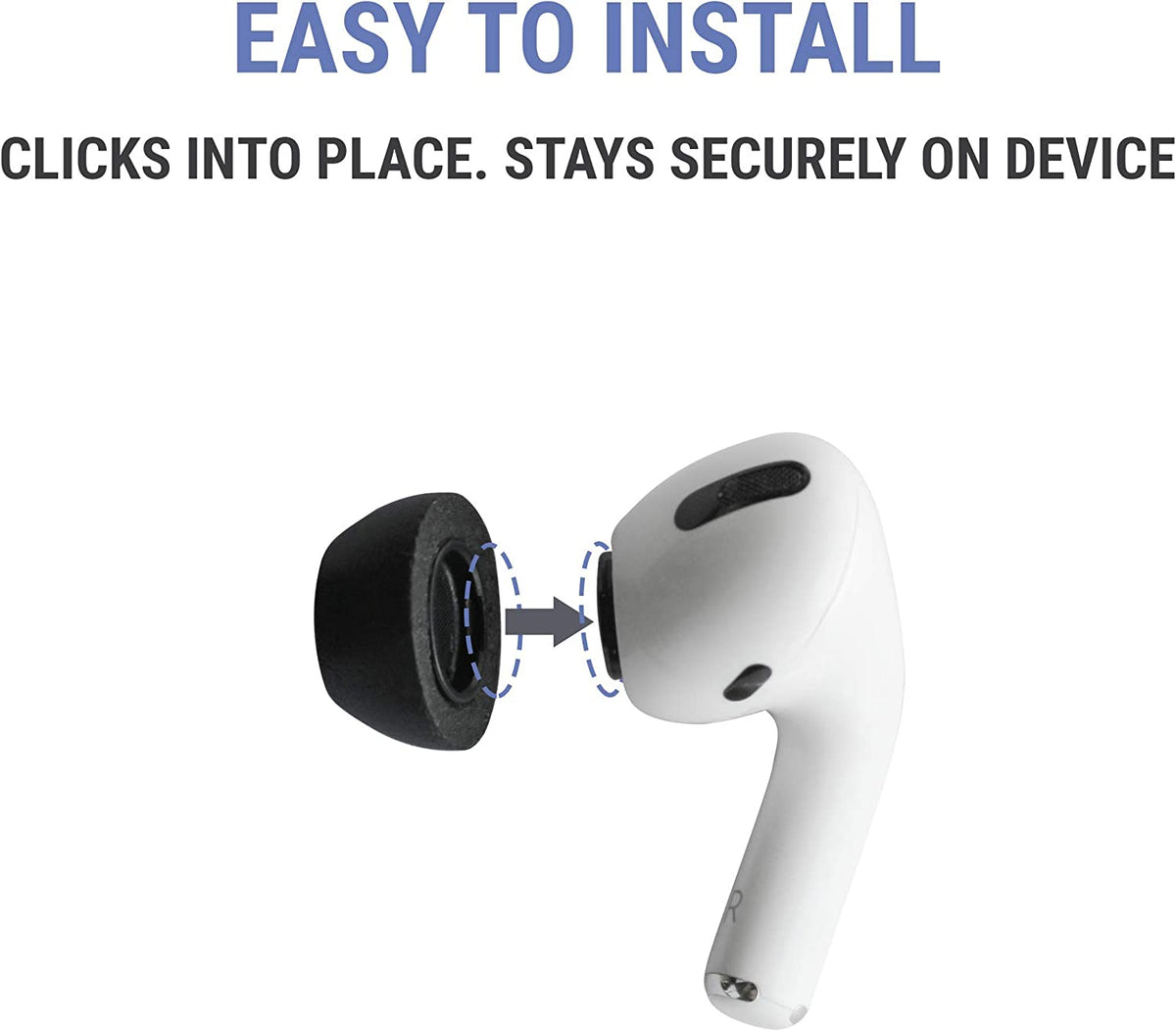 Comply™ Tips (v2) for Apple™ AirPods™ Pro Memory Foam Earbud Tips Ne