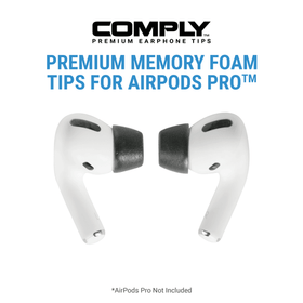 Comply™ Tips (v2) for Apple™ AirPods™ Pro Memory Foam Earbud Tips